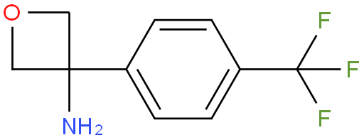 3-(4-(三氟甲基)苯基)氧杂环丁烷-3-胺