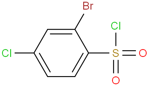 2-Bromo-4-chlorobenzenesulfonyl chloride