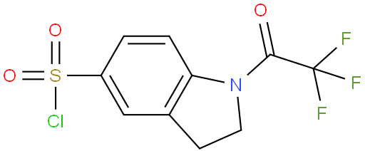 1-(trifluoroacetyl)indoline-5-sulfonyl chloride