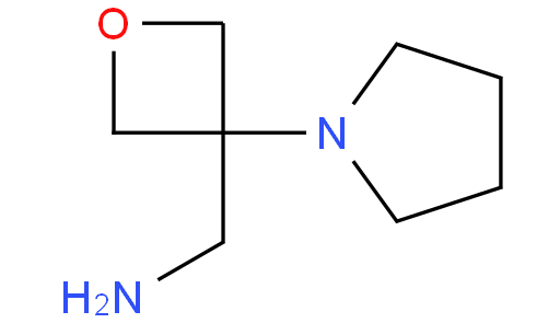 (3-(Pyrrolidin-1-yl)oxetan-3-yl)methanamine